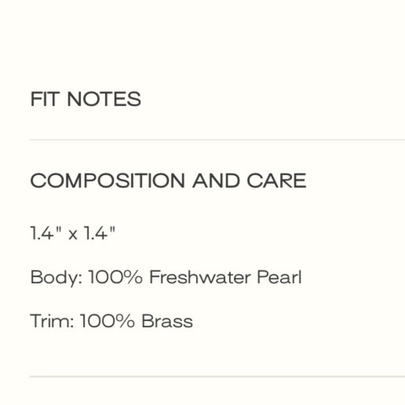 Cult Gaia Devora Keshi Freshwater Post Back Pearl Earrings - Picture 9 of 15